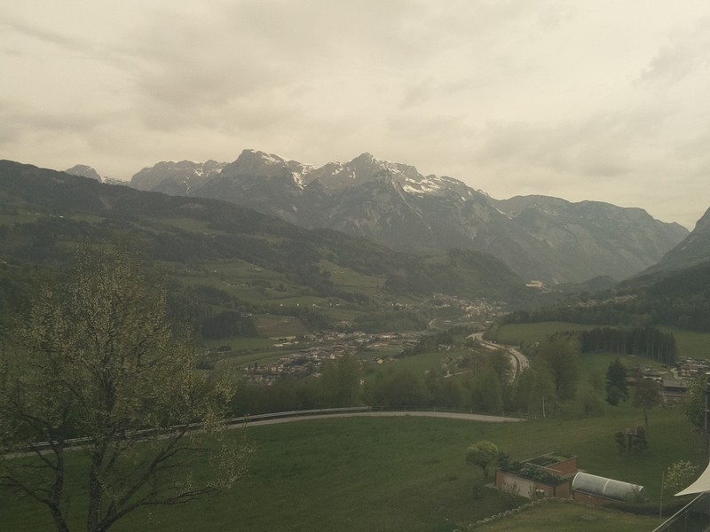 Archiv Foto Webcam Pfarrwerfen - Spareck