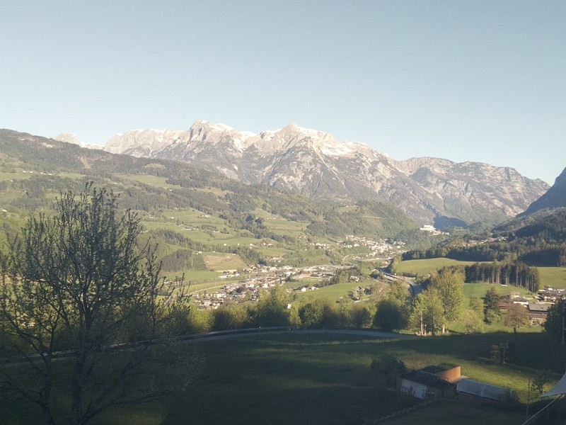Archiv Foto Webcam Pfarrwerfen - Spareck