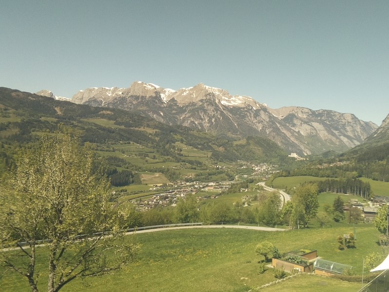 Archiv Foto Webcam Pfarrwerfen - Spareck