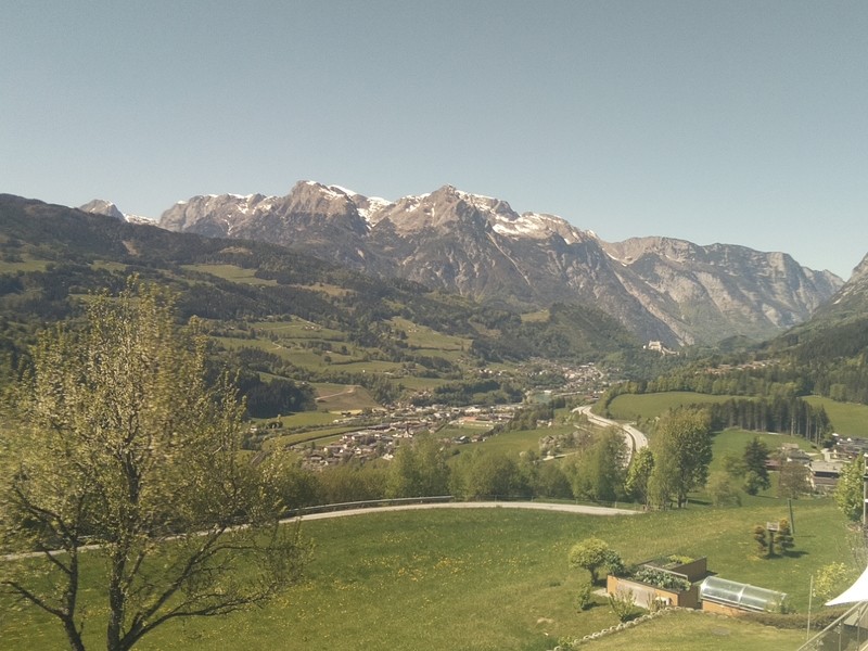 Archiv Foto Webcam Pfarrwerfen - Spareck