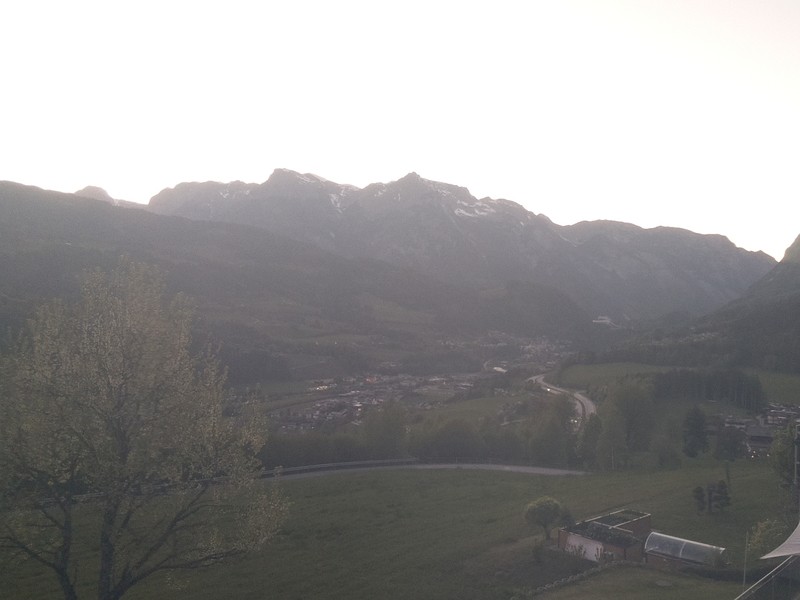Archiv Foto Webcam Pfarrwerfen - Spareck