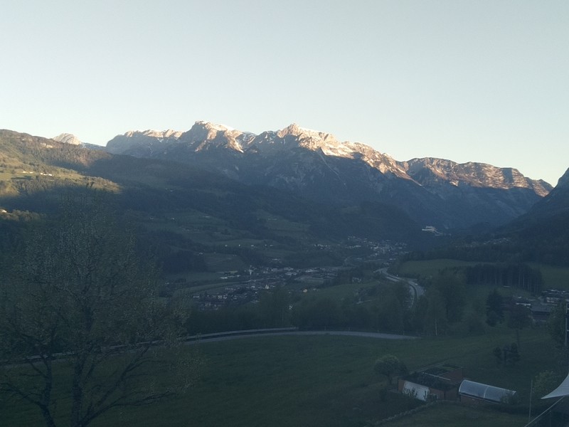 Archiv Foto Webcam Pfarrwerfen - Spareck