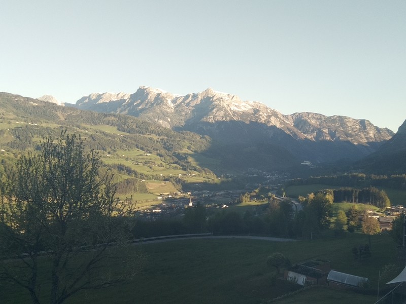 Archiv Foto Webcam Pfarrwerfen - Spareck