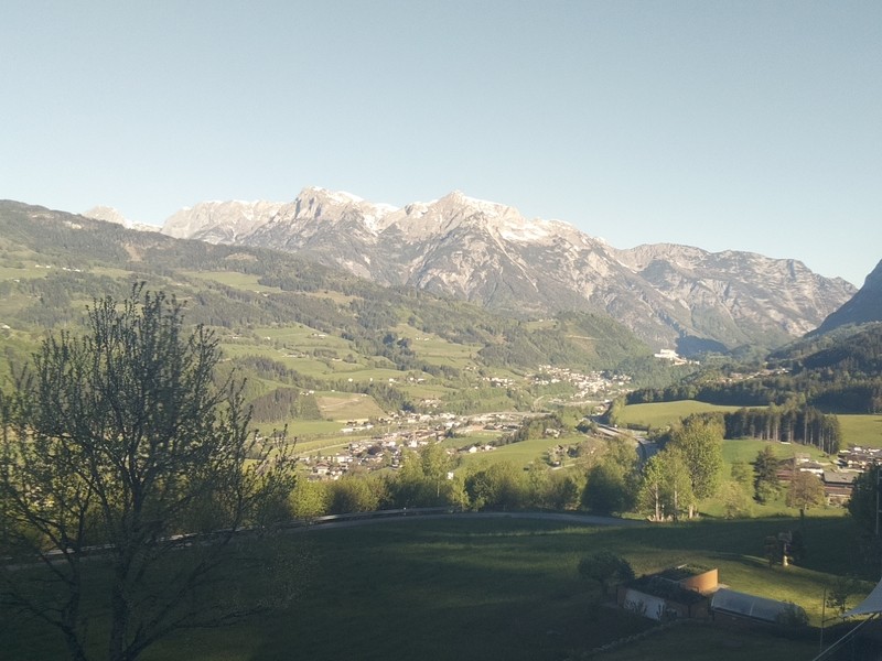 Archiv Foto Webcam Pfarrwerfen - Spareck
