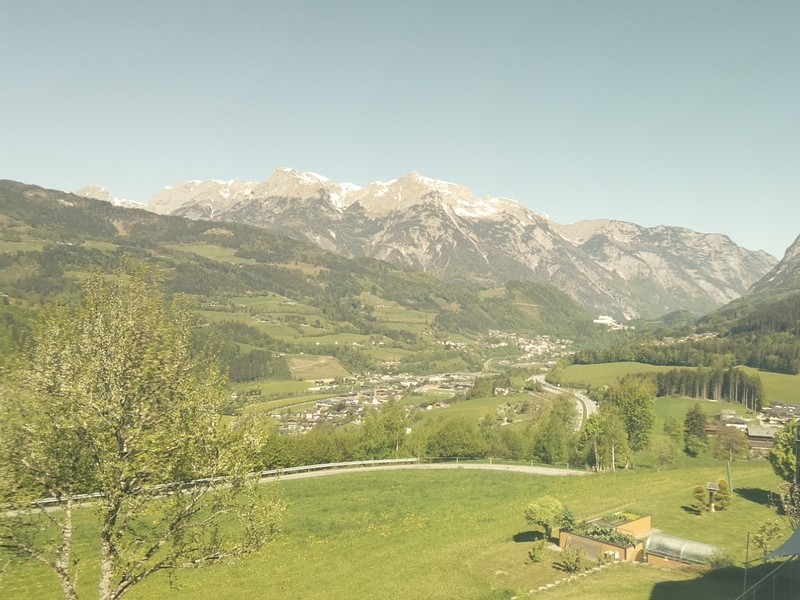 Archiv Foto Webcam Pfarrwerfen - Spareck
