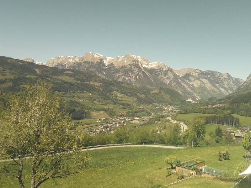 Archiv Foto Webcam Pfarrwerfen - Spareck