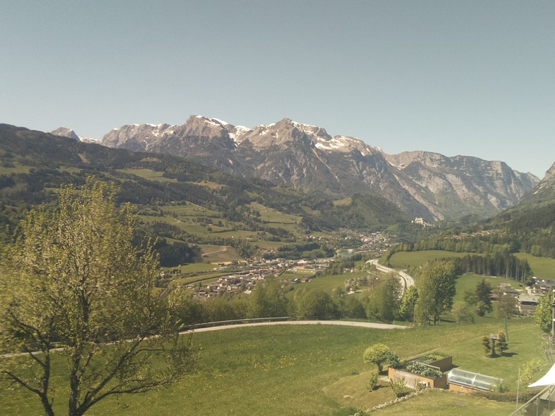 Archiv Foto Webcam Pfarrwerfen - Spareck