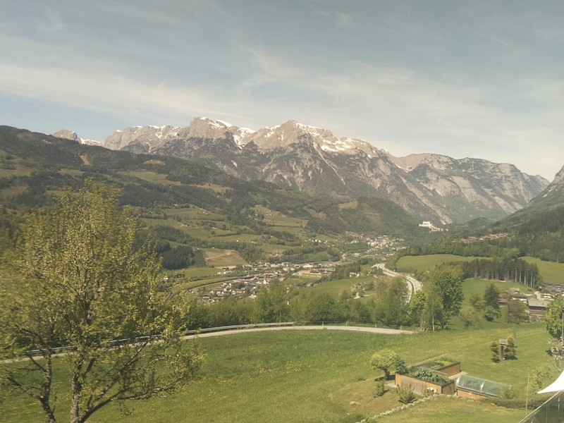 Archiv Foto Webcam Pfarrwerfen - Spareck