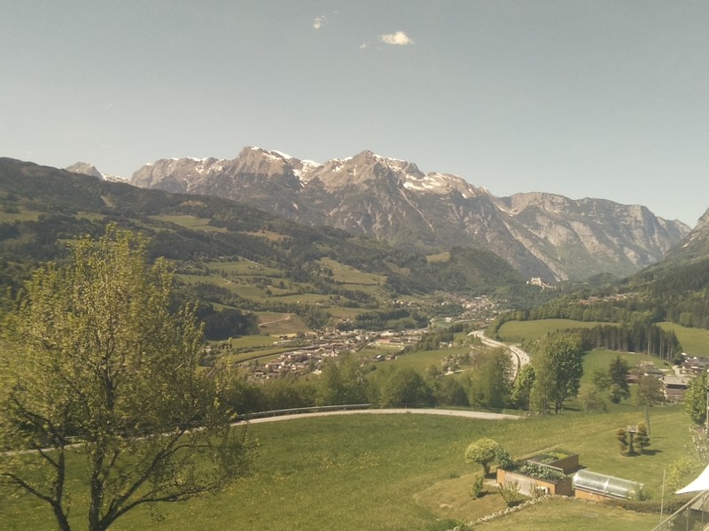 Archiv Foto Webcam Pfarrwerfen - Spareck