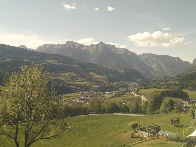 Archiv Foto Webcam Pfarrwerfen - Spareck