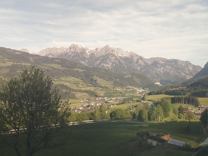 Archiv Foto Webcam Pfarrwerfen - Spareck