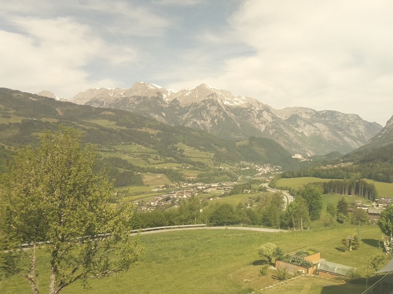 Archiv Foto Webcam Pfarrwerfen - Spareck