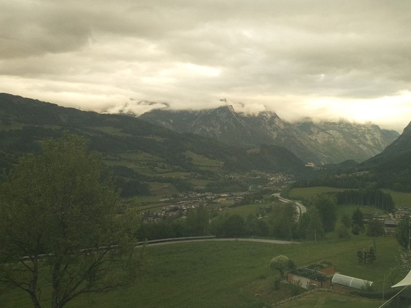 Archiv Foto Webcam Pfarrwerfen - Spareck