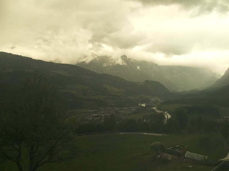 Archiv Foto Webcam Pfarrwerfen - Spareck