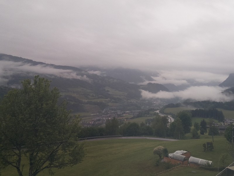 Archiv Foto Webcam Pfarrwerfen - Spareck
