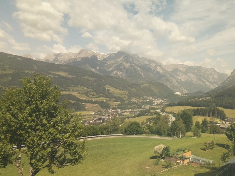 Archived image Webcam Pfarrwerfen: Spareck