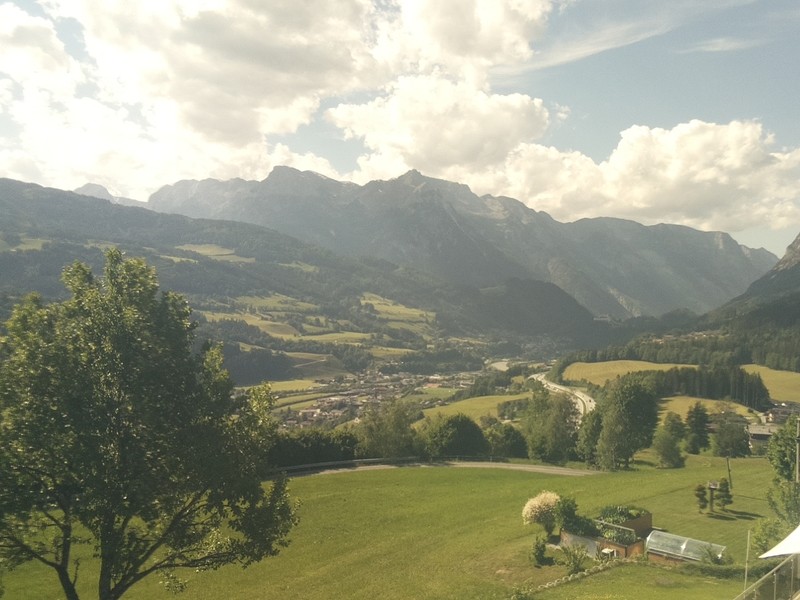 Archived image Webcam Pfarrwerfen: Spareck