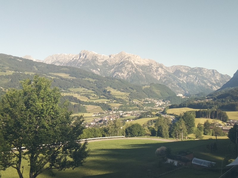 Archiv Foto Webcam Pfarrwerfen - Spareck
