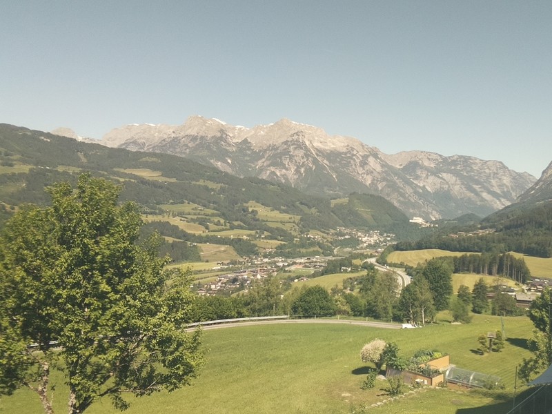Archiv Foto Webcam Pfarrwerfen - Spareck