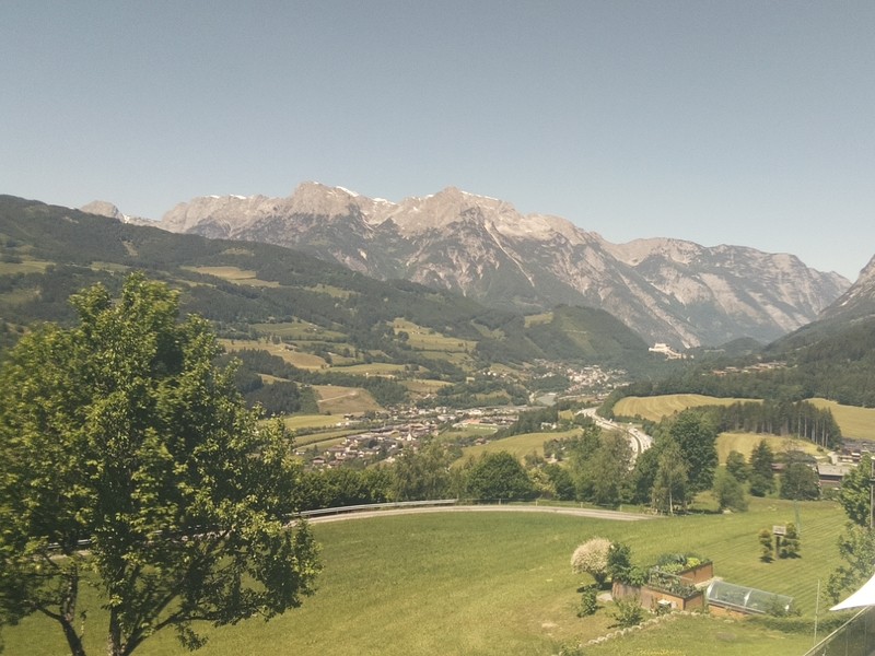 Archiv Foto Webcam Pfarrwerfen - Spareck