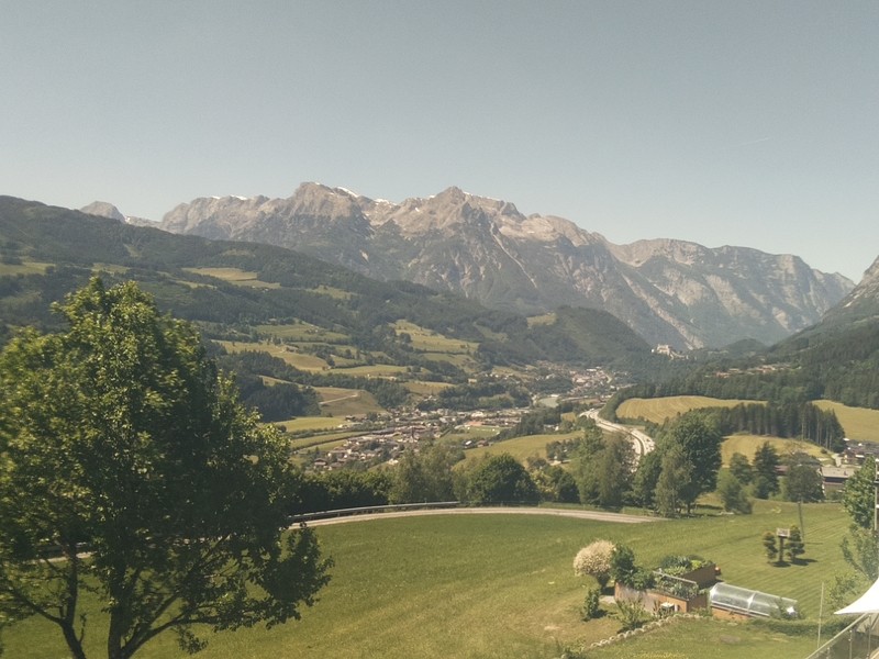 Archiv Foto Webcam Pfarrwerfen - Spareck