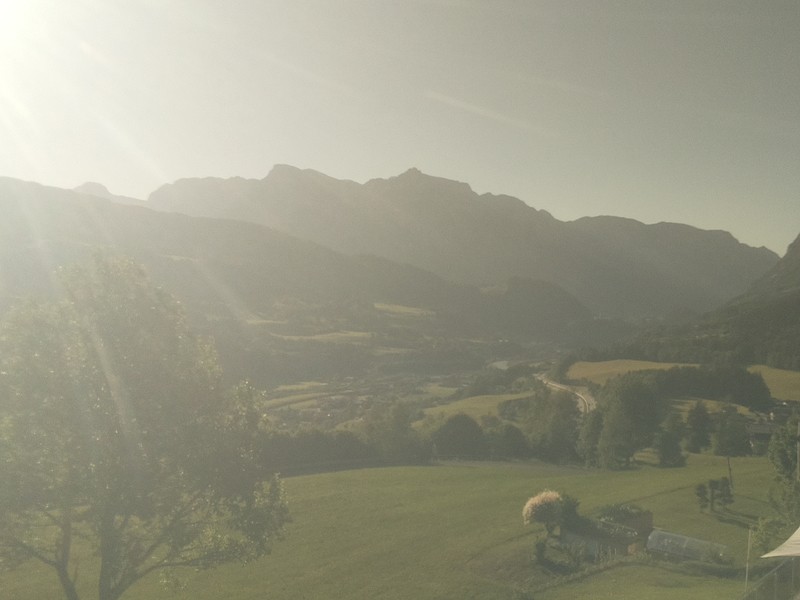 Archiv Foto Webcam Pfarrwerfen - Spareck