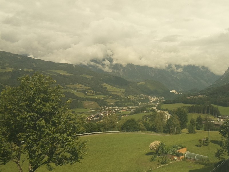 Archiv Foto Webcam Pfarrwerfen - Spareck