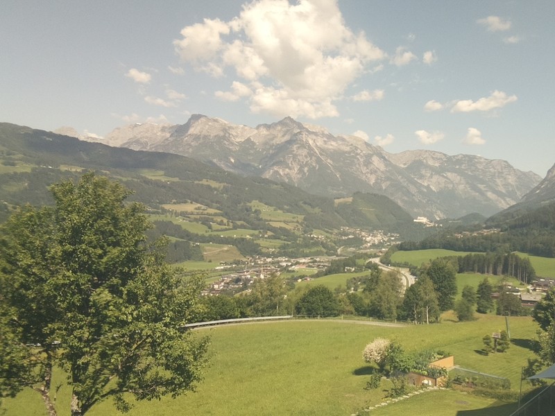 Archiv Foto Webcam Pfarrwerfen - Spareck
