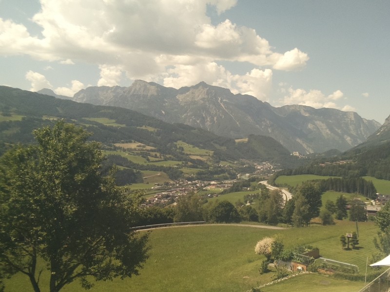 Archived image Webcam Pfarrwerfen: Spareck