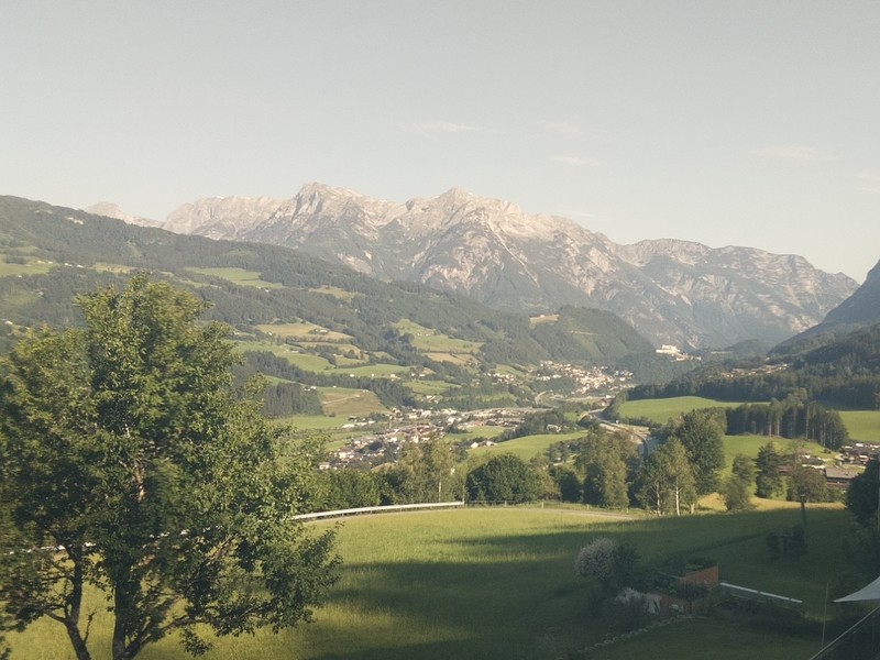 Archiv Foto Webcam Pfarrwerfen - Spareck