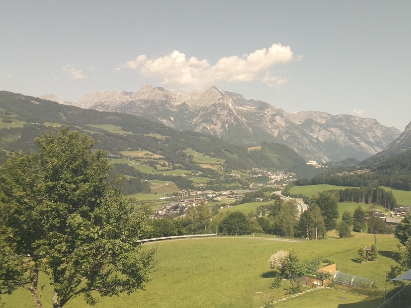 Archiv Foto Webcam Pfarrwerfen - Spareck