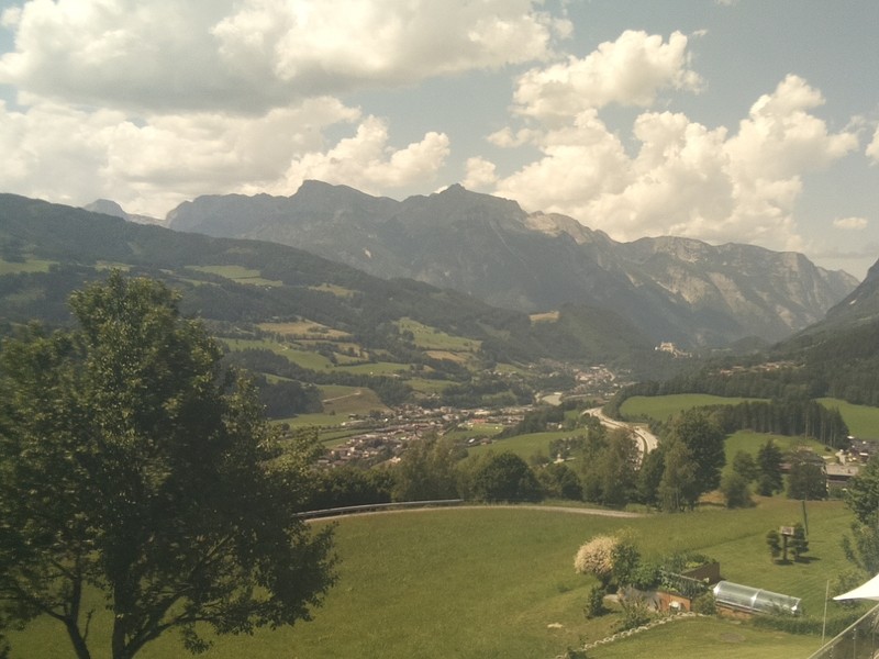 Archiv Foto Webcam Pfarrwerfen - Spareck