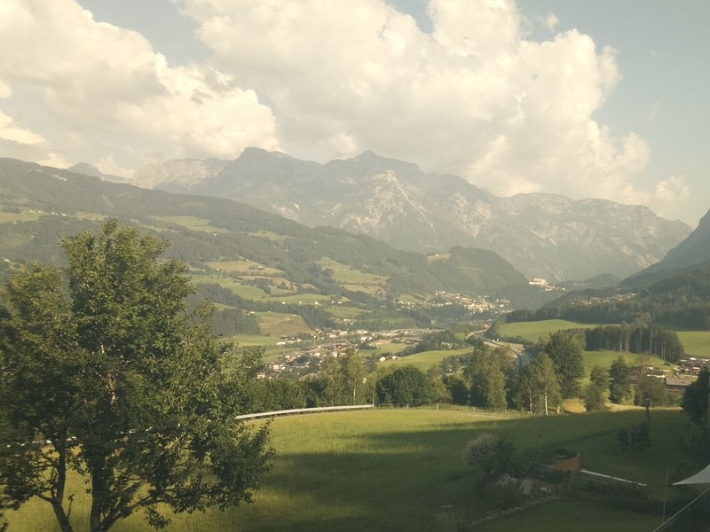 Archiv Foto Webcam Pfarrwerfen - Spareck