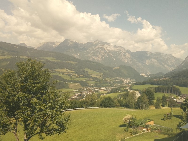 Archiv Foto Webcam Pfarrwerfen - Spareck