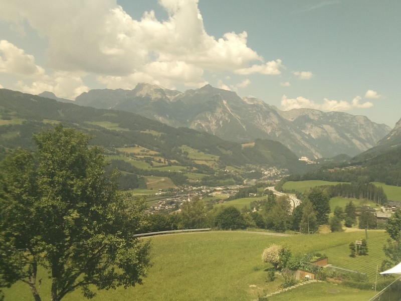 Archiv Foto Webcam Pfarrwerfen - Spareck