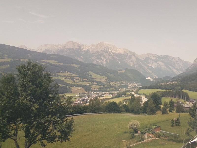 Archiv Foto Webcam Pfarrwerfen - Spareck