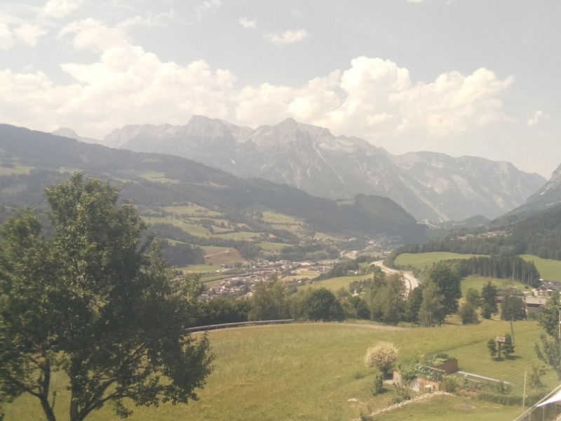 Archiv Foto Webcam Pfarrwerfen - Spareck