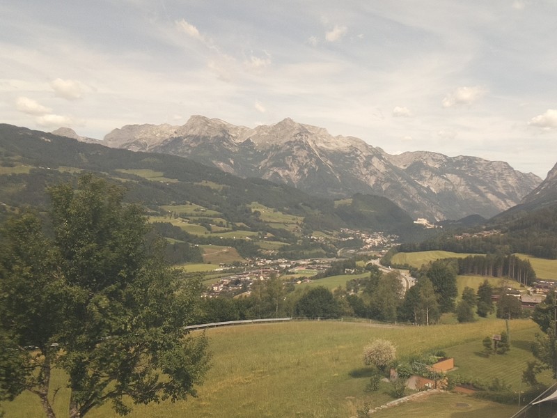 Archived image Webcam Pfarrwerfen: Spareck