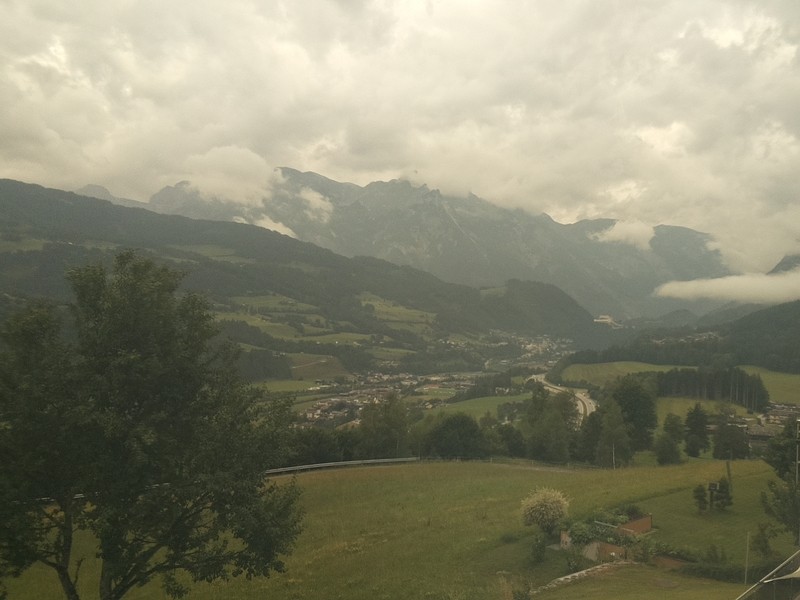 Archiv Foto Webcam Pfarrwerfen - Spareck