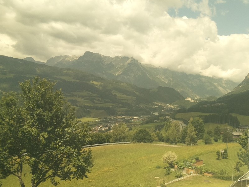 Archiv Foto Webcam Pfarrwerfen - Spareck