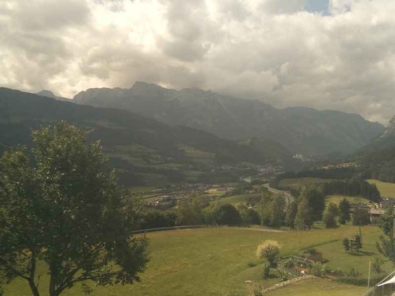 Archiv Foto Webcam Pfarrwerfen - Spareck