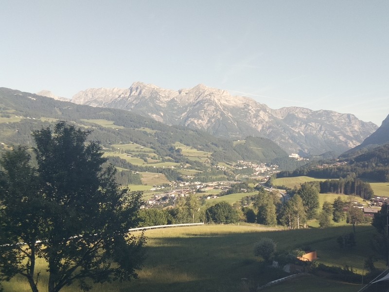 Archiv Foto Webcam Pfarrwerfen - Spareck