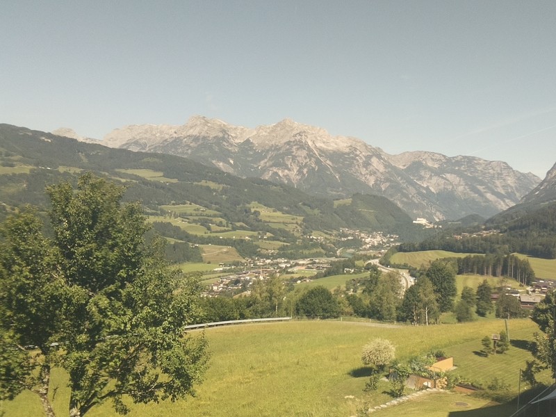 Archiv Foto Webcam Pfarrwerfen - Spareck
