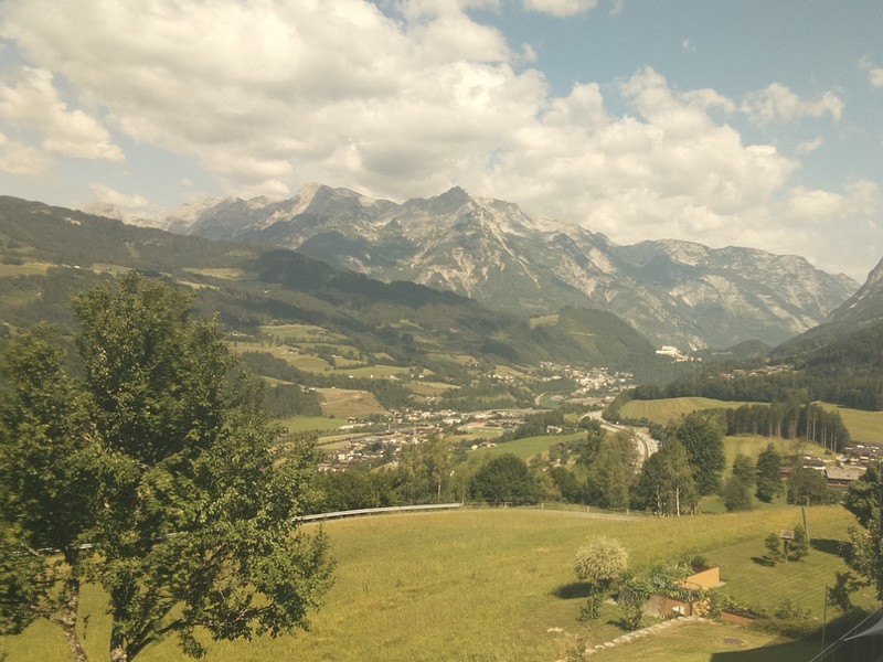Archived image Webcam Pfarrwerfen: Spareck