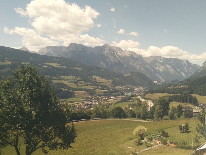 Archived image Webcam Pfarrwerfen: Spareck