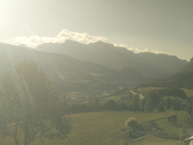 Archived image Webcam Pfarrwerfen: Spareck