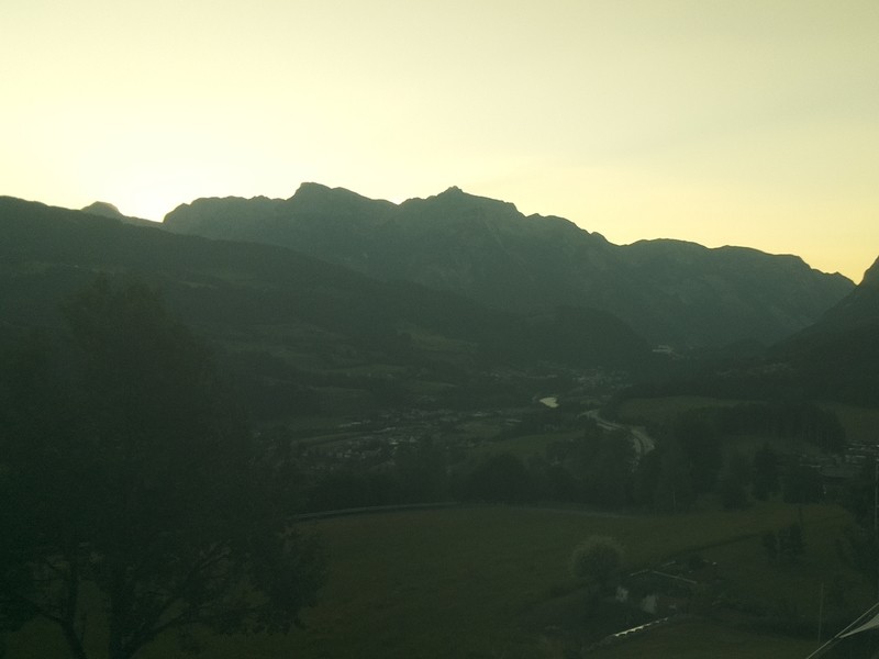 Archived image Webcam Pfarrwerfen: Spareck