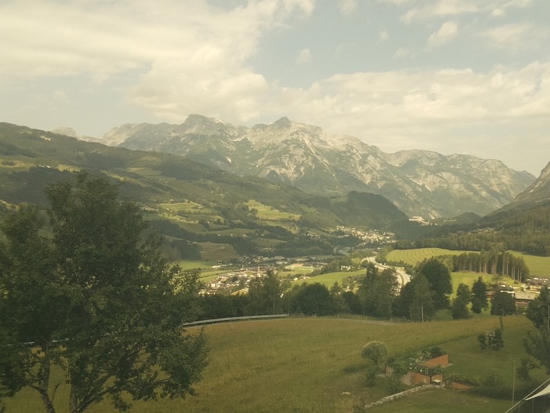 Archiv Foto Webcam Pfarrwerfen - Spareck