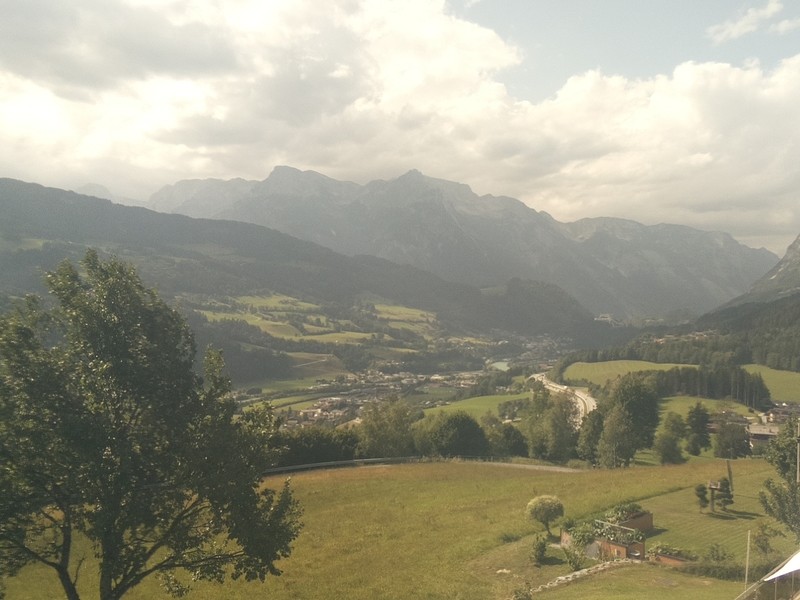 Archiv Foto Webcam Pfarrwerfen - Spareck