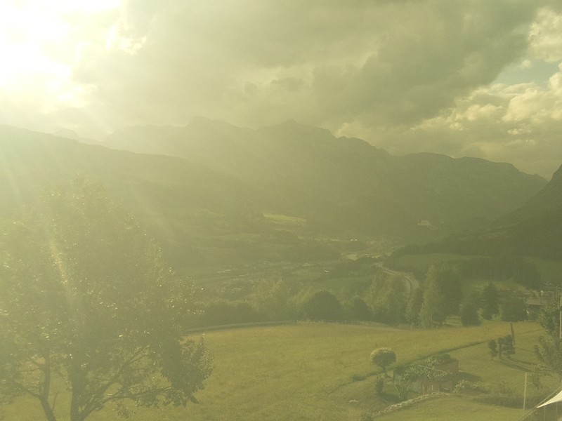 Archiv Foto Webcam Pfarrwerfen - Spareck